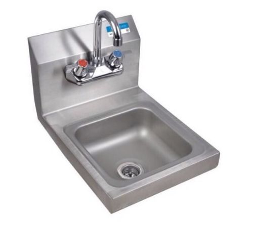 Space Saver Hand Sink with Faucet, 9&#034; x 9&#034; Bowl