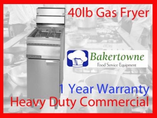 Cecilware fmp403hp floor model gas 40lb deep fryer heavy duty for sale