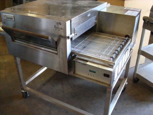 LINCOLN 1132 ELECTRIC PIZZA CONVEYOR OVEN w/18&#034; wide belt