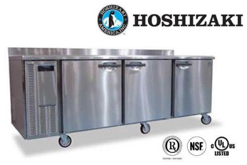 Hoshizaki commercial refrigerator worktop stainless steel 3-sec model hwr96a for sale
