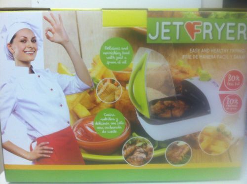 Jet Fryer Cooker Vitagy Recipe Book Basket Frying Pan Rapid Hot Air Circulation