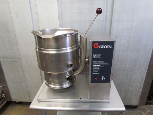 Groen | tdb-20 | steam jacketed 20qt. tilting kettle 3phase; 208 volts; 6.3 kw for sale