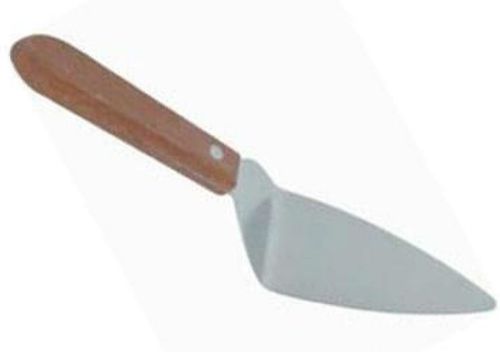 1 PC Stainless Steel Pizza Server Wood Handle 2-1/4&#034; x 4-1/4&#034; Blade NEW