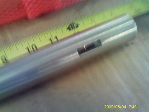 TOWNSEND COUNTER SHAFT #11194 1-1/8&#034; OD X 13-7/8&#034; LONG STAINLESS STEEL