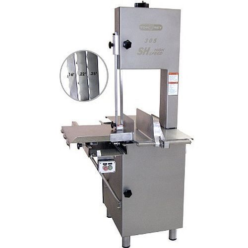 Heavy duty new butcher meat band saw heavy 3 hp, 3 ph for sale