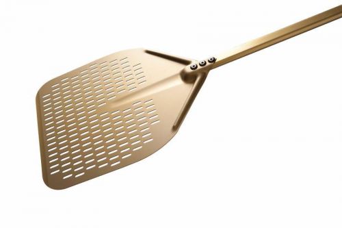 Gha pizza peel, 13&#034; perforated rectangular head, 59&#034; long handle for sale