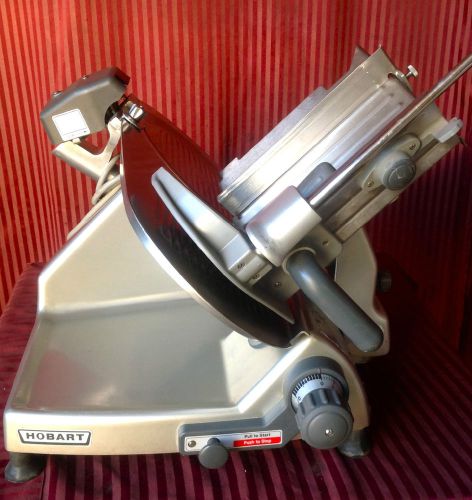 Hobart 2812 manual 12&#034; meat cheese slicer &amp; new sharpener #1900 commercial nsf for sale