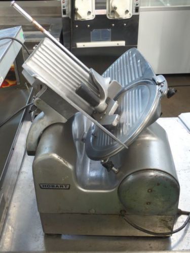 Hobart 12&#034; automatic commercial meat slicer with sharpening stones model no: 17 for sale