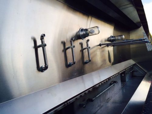 Captive-aire systems, sloped wall canopy grease hood, ideal for low ceiling heig for sale