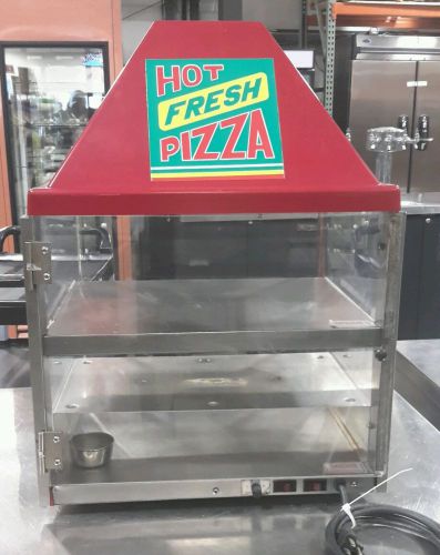 Used wisco (bsp-680-1) countertop 2 shelf pizza warmer for sale