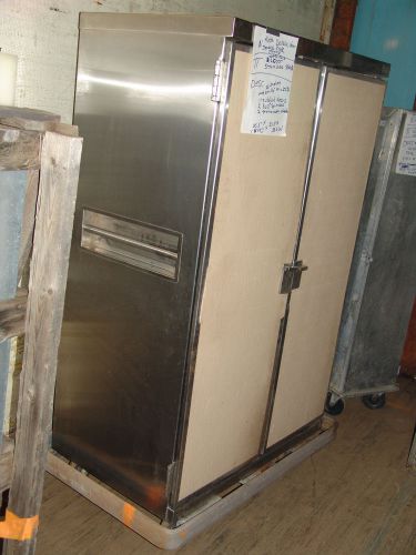 2 door sheet pan rack stainless restaurant catering bakery holding cabinet cart for sale