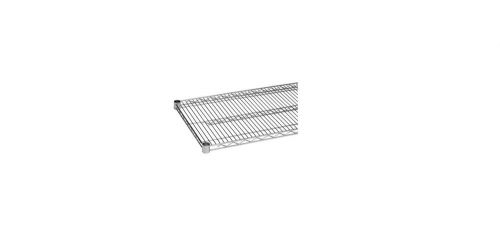 Heavy Duty Metro Style Chrome Wire Shelving 14 x 48 (two) Shelves