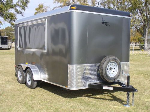 7x14 enclosed concession vendor cargo utility trailer for sale