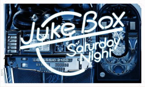 ba328 Juke Box Saturday Night Bar Pub Banner Shop Sign