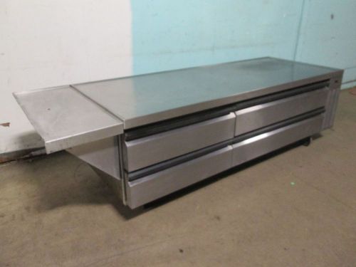 &#034;SILVER KING&#034; H. D..COMMERCIAL S.S.(93&#034;W) REFRIGERATED 4 DRAWERS CHEF-BASE