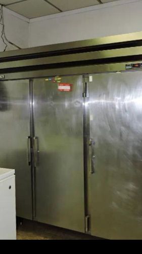 3 Door BeverageAir E Series Commercial Up Right Freezer Stainless Steel Reach In