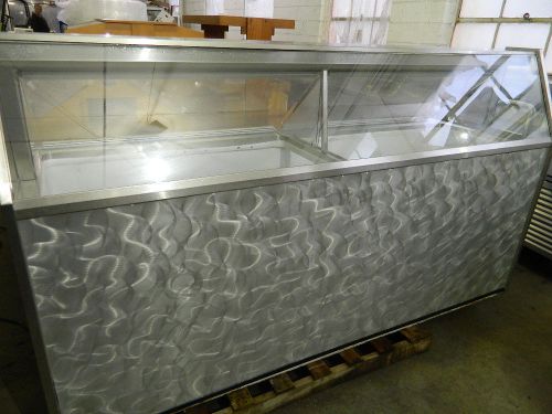 NATIONAL REFRIGERATION BRT-90T 90&#034; ICE CREAM DIPPING FREEZER 16 TUBS FACING