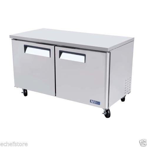New turbo air muf-60 two door undercounter freezer free shipping for sale