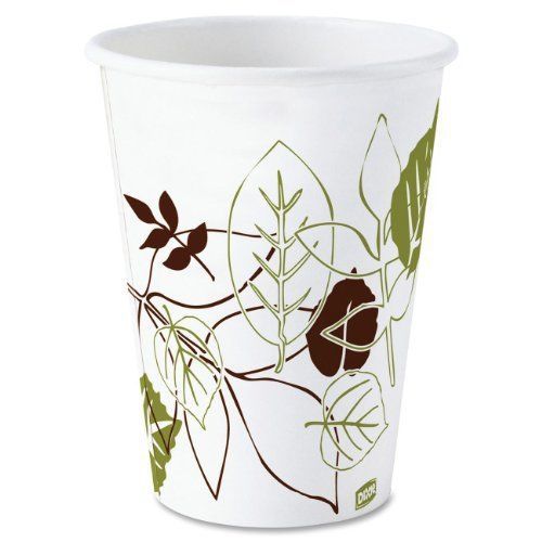 Dixie pathways wisesize cup - 8 oz - 25/carton - paper - white (2338wsct) for sale