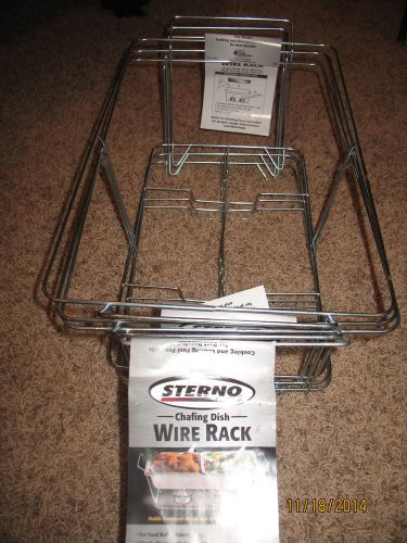 Chafing Dish Wire Racks - Use Sterno Cans - Set of 3