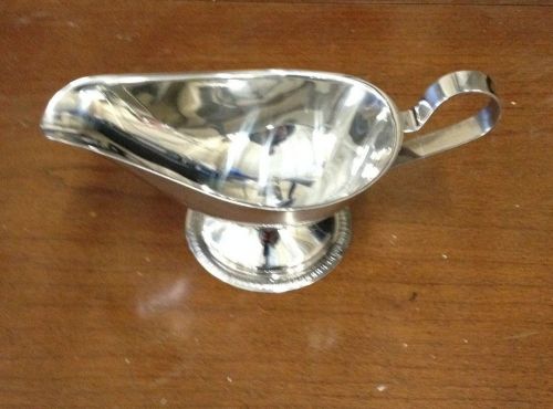 Case of (12) Vollrath 47575 Stainless Steel 5oz Gravy Boats