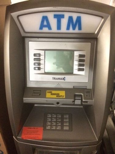 Tranax mini bank 1700 atm machine for sale