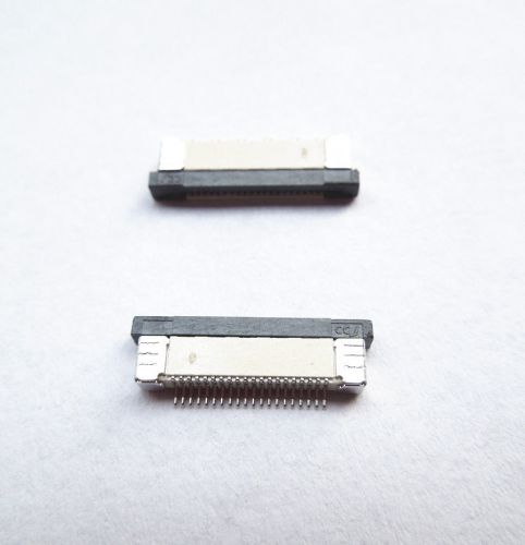 100 pcs FFC FPC 20-pin 0.5mm Pitch Ribbon Flat Connector Socket bottom contact