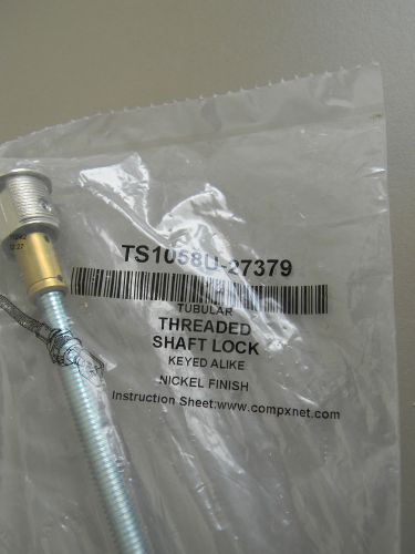 Fort Lock High Security Tubular Gumball/Vending Machine Lock 5/16&#034; Threaded Rod