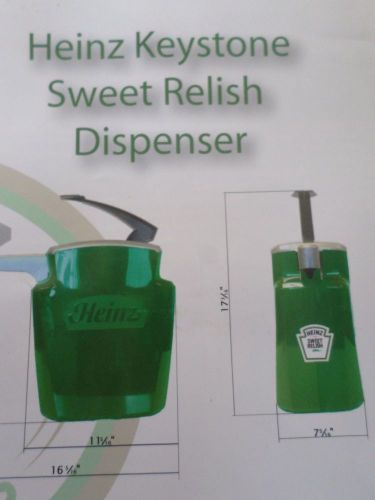 NEW Heinz Keystone 1.5 gal Condiment Pump Dispenser for Pickle Relish