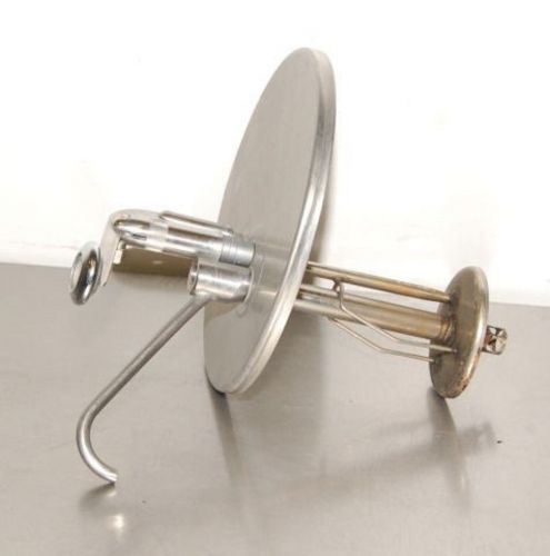 STAINLESS STEEL ROUND PAN KETCHUP / TOPPING PUMP - MUST SELL! SEND ANY ANY OFFER