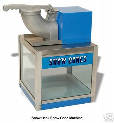 Snow cone machine ice shaver benchmark 71000 snow bank for sale
