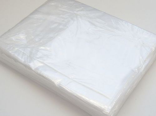 Clear poly bags 16 x 18 x .002  2 cases with count of 500 in a case. for sale