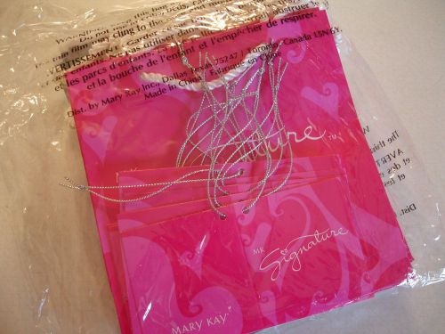 Mary Kay Pink Signature Merchandise Bags w/Tissue Paper &amp; Hang Tags - 10 - New