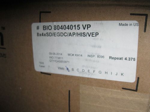 Air pouch airpouch bio 80404015 vp 4000&#039; knifeless 8&#034; x 4&#034;  duraclear 2000 for sale