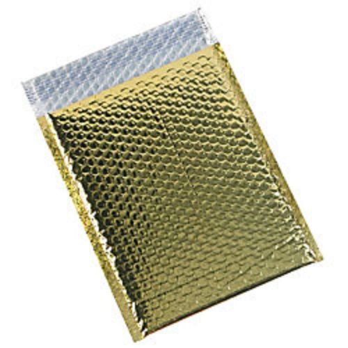 Metallic Gold Glamour Bubble Mailers Envelopes 9&#034; x 11 1/2&#034; (Case of 100)