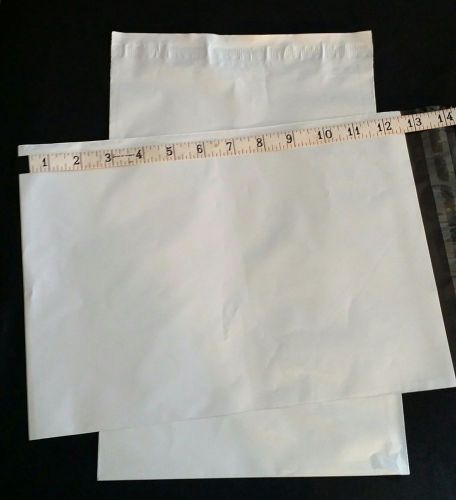 5 (five) -  9x12 white poly mailers shipping envelopes self sealing bags 9 x 12 for sale