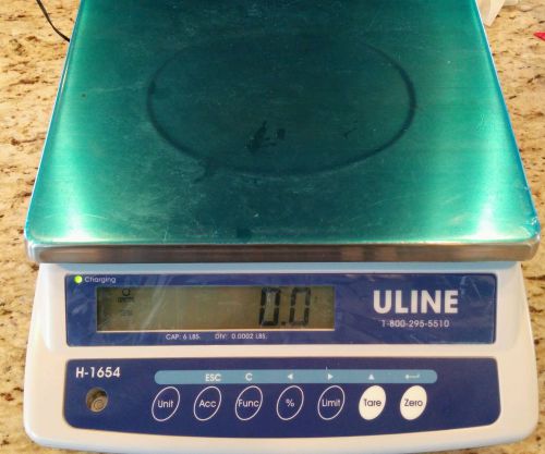Uline H-1654 6lbs. X .0002 lb. easy-count scale