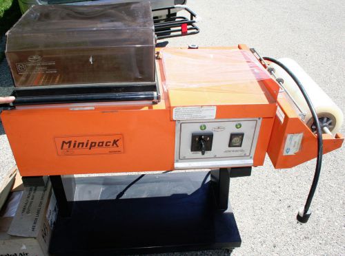 Used MiniPack S.P.A. Model FM-75 Packaging Sealing Shrink Wrap Machine