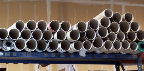 HD Cardboard Storage Tubes/Concrete Forms 6, 7, 8 inch I.D. 4.5-11 feet long