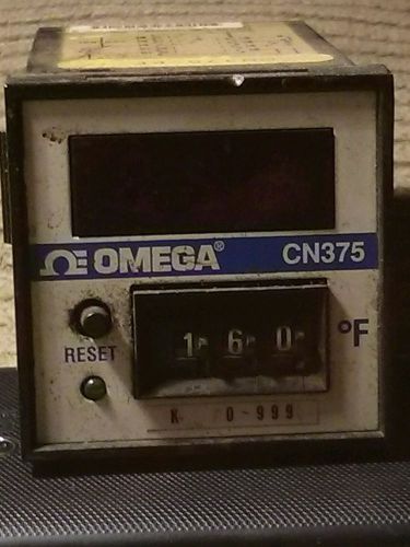 Omega CN375-KF CN375KF Digital Temperature Controler 60 day warranty