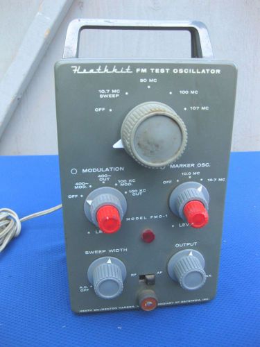 Heathkit FMO-1 FM Test Oscillator Generator