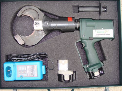 Greenlee esc85 gator cable cutter 12 volt *xcond* nr for sale