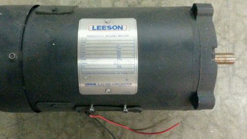 LEESON  1/2 HP ELECTRIC MOTOR,   EXCELLENT COND  CAN SHIP.