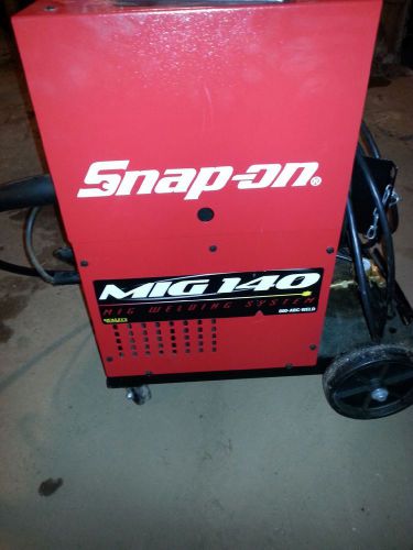 Snap on mig 140 with tig attachment 110/120v electric