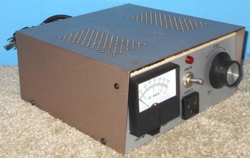 Bk precision 1653 variable ac power supply 0-140vac isolated 2a variac #1 for sale