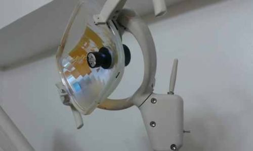 Adec 6300 track mount operatory dental patient diagnostic exam light for sale