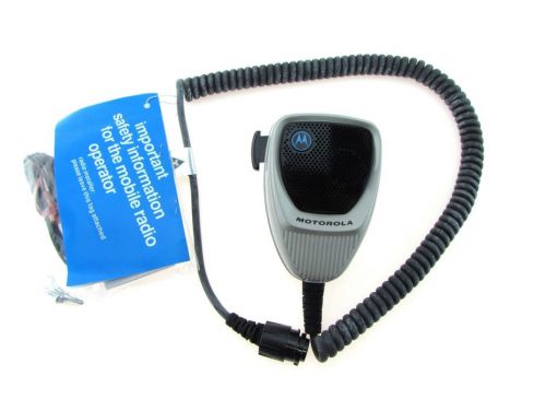 NWT MOTOROLA Palm Speaker Microphone W/Hang-Up Kit Installation HMN1090A