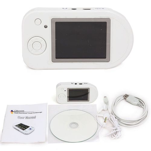 Cms-vesd multi-functional visual digital stethoscope spo2 monitor + pc software for sale