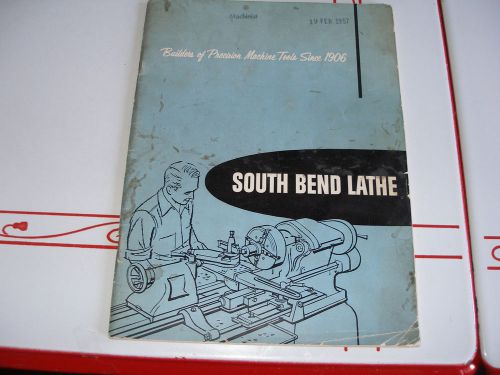 1957 south bend products brochure