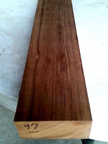 Thick 8/4 black walnut board 23 x 3.75 x 2in. wood lumber (sku:#l-97) for sale